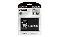 Накопичувач SSD 2.5" 512GB Kingston KC600 SATAIII 3D TLC (SKC600/512G), фото 2