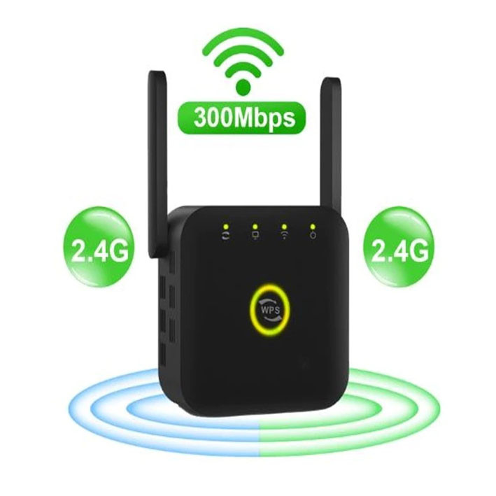 Підсилювач WiFi 2,4 ГГц 300 Mbps репітер ретранслятор сигналу з LAN портом і зовнішніми антенами PIX-LINK PL560
