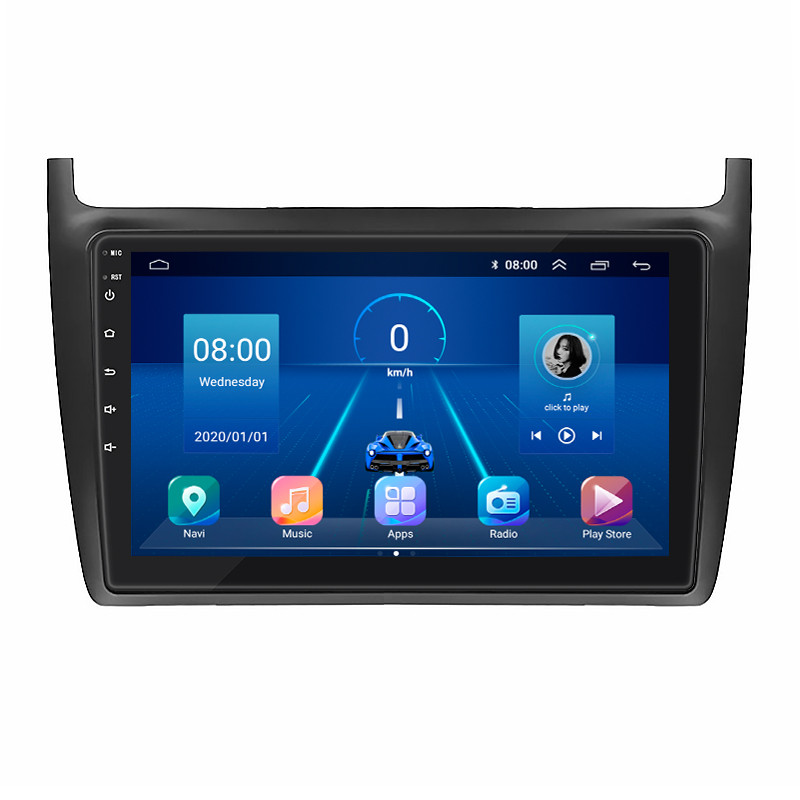 Штатна магнітола 9" Lesko для Volkswagen Polo V 2009-2015 2/32Gb/4G/ Wi-Fi Premium Вольксваген