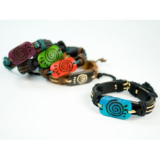 Браслет на руку чоловічій шкірі, фото 1