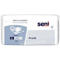 Подгузники для взрослых Seni Classic Large L (100-150 см), 30 шт