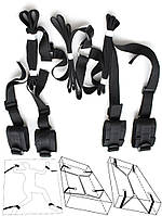 БДСМ фиксатор на кровать Черный