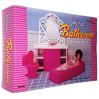 Мебель для куклы Ванная комната Gloria 94013