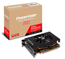 Відеокарта AMD Radeon RX 6500 XT 4 GB GDDR6 ITX PowerColor (AXRX 6500 XT 4GBD6-DH)