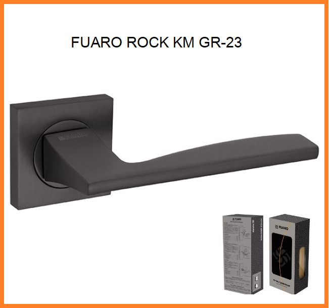 FUARO Ручка роздільна ROCK KM GR-23 графит
