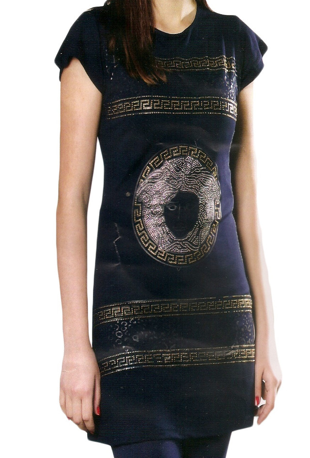 Комплект с капри для девушек "Versace"-одежда для дома и отдыха