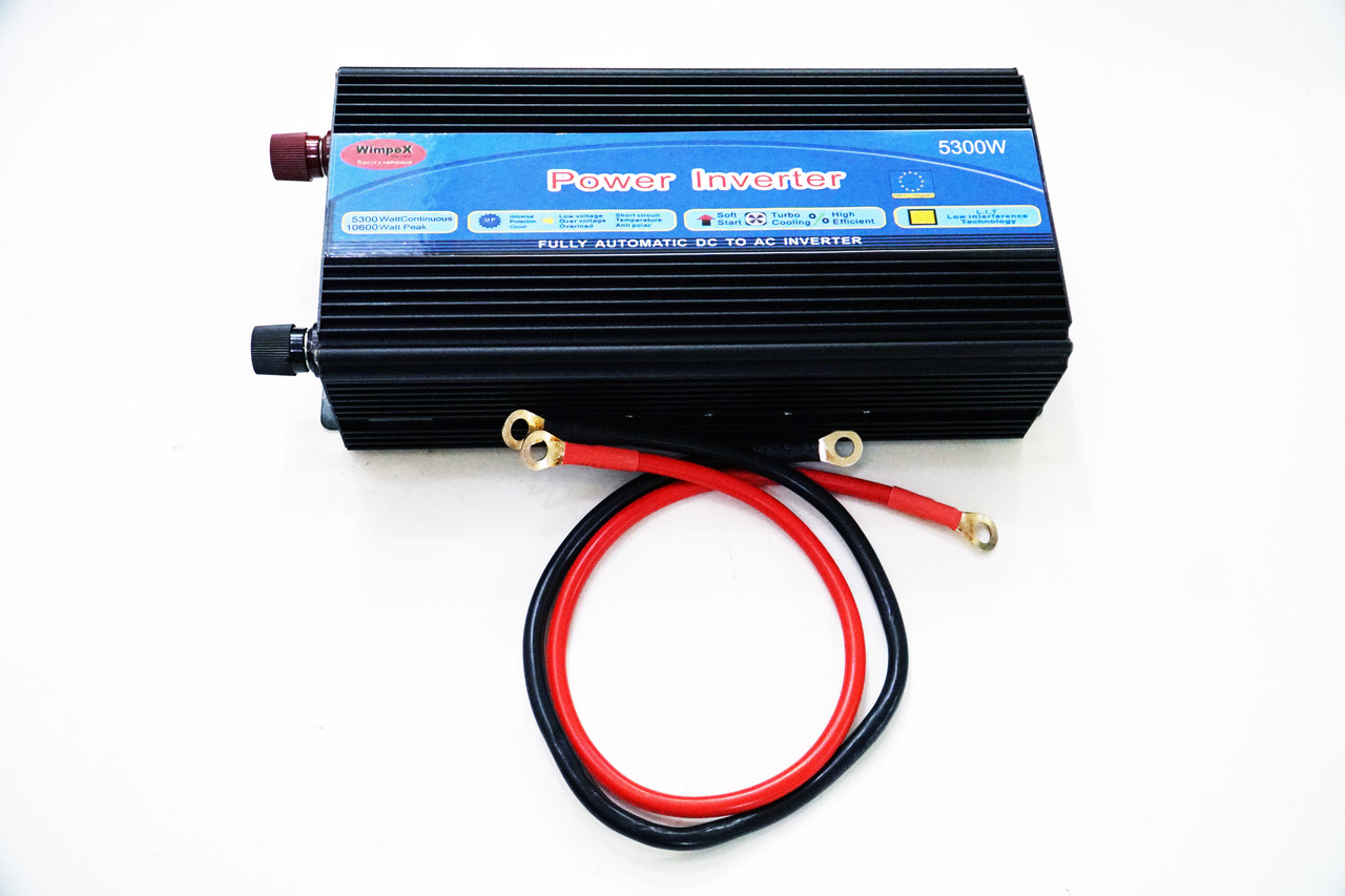 24V-220V 5300W Перетворювач авто інвертор