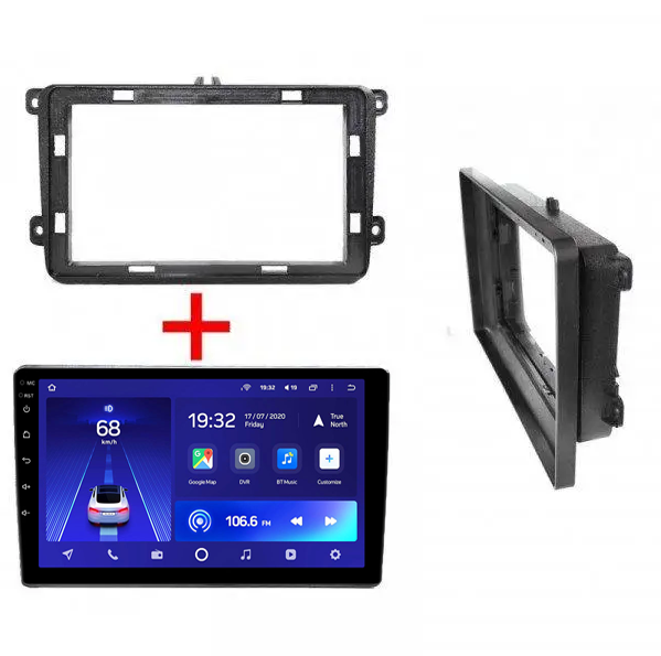 Штатна магнітола Teyes CC2Plus VW Volkswagen Universal 10", фото 1