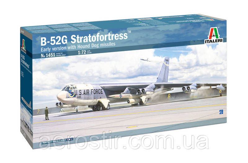 B-52G Stratofortress 1/72 Italeri 1451, фото 1