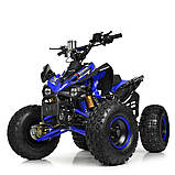 Квадроцикл електричний з мотором 1000W Profi HB-EATV1000Q2-7 (MP3) синій для дітей від 8 років, фото 5