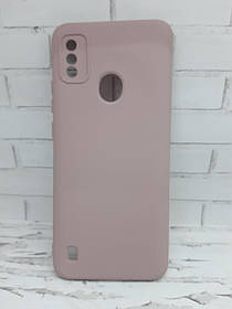 Чохол бампер накладка для ZTE Blade A51 протиударний pink sand