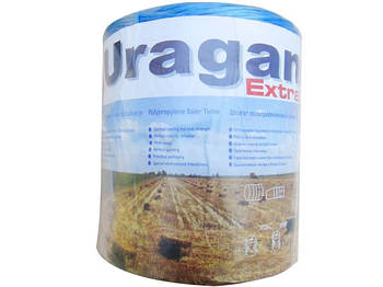 Шпагат для прес-підбирача Uragan PP TWINE T-400 (бухта 5 кг) блакитного кольору