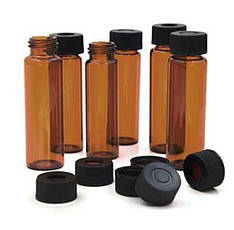 Віали 8 - 60 мл, кришки та септи