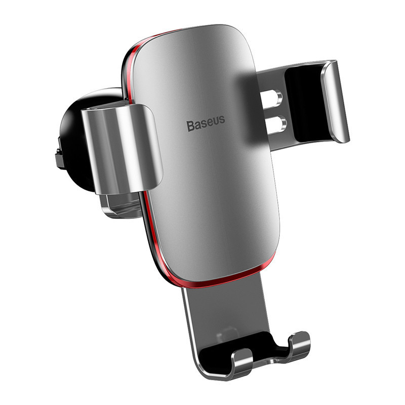 Универсальный автодержатель Baseus Metal Age Gravity Air Outlet Version SUYL-D0S (Серебристый)