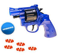 Игрушечный пистолет на пистонах Детский револьвер с пистонами Оружие игрушечное на пистонах 116