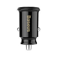 Автомобильное зарядное устройство BASEUS С8-K Grain Mini Smart Car Charger 3.1A (Ченое, два USB-порта)