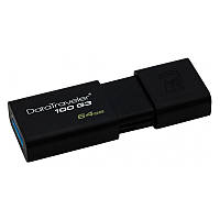 Флеш-память USB Kingston DataTraveler 100 DT100G3/64GB (64GB, USB 3.1)