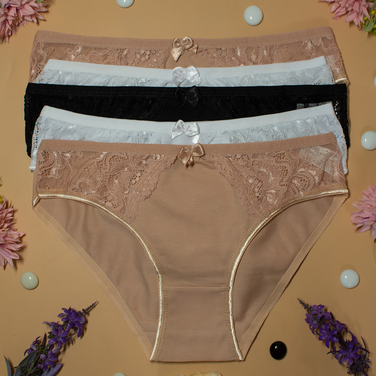 Труси слипи жіночих Nicoleta Туреччина XL | 5 шт.