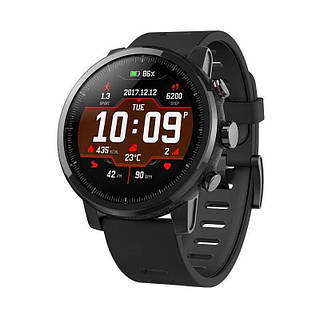 Xiaomi Huami Amazfit Stratos 2 Black smartwatch Global Version A1619 ID 1233097898 3999 Prom.ua