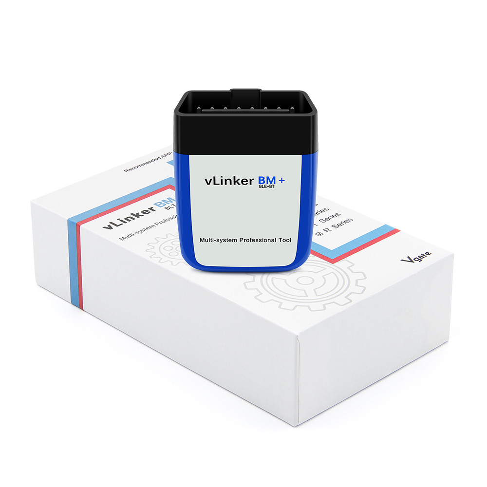 Автосканер Vgate VLinker BM+ Bluetooth 4.0 для Android/iOS, фото 1
