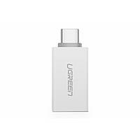 OTG адаптер Ugreen Тип-C к USB3.0 US173 30155 (Белый)