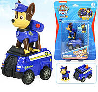 Игровой набор Щенячий патруль Гонщик с инерционной машинкой Paw Patrol Игрушки