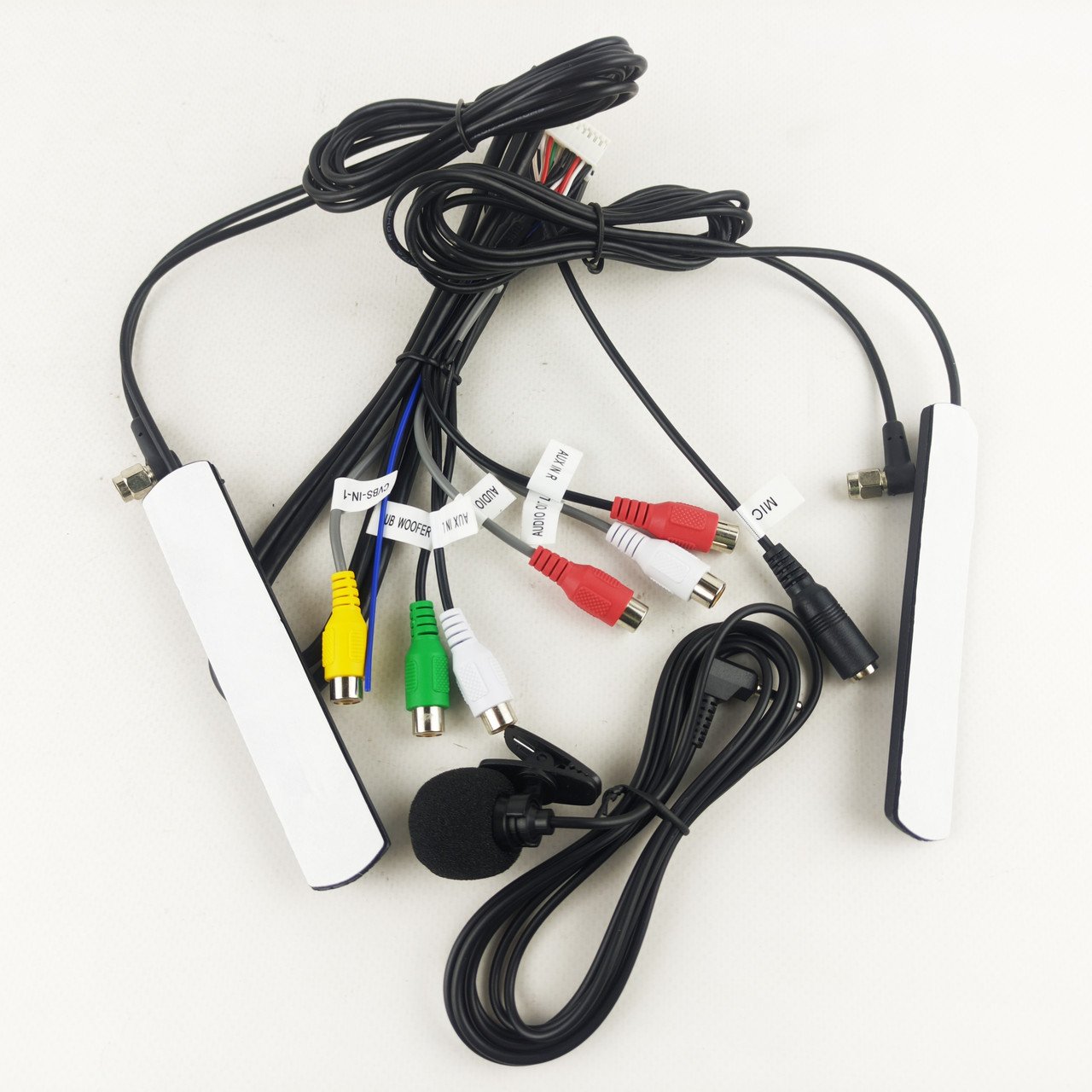 Комплект проводки для автомобільної магнітоли + мікрофон