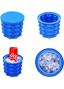Силіконова форма льоду Ice Cube Maker Genie для охолодження напоїв