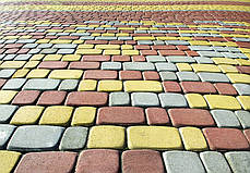 Тротуарна Плитка Brukland — Старе місто товщина 60 мм, Колір — СІРИЙ, кольоровий — Дорожні, фото 3