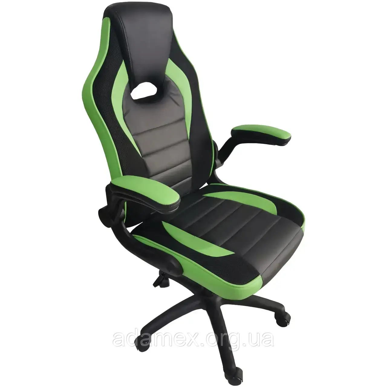 Крісло офісне AVKO AG71825 Black-Green
