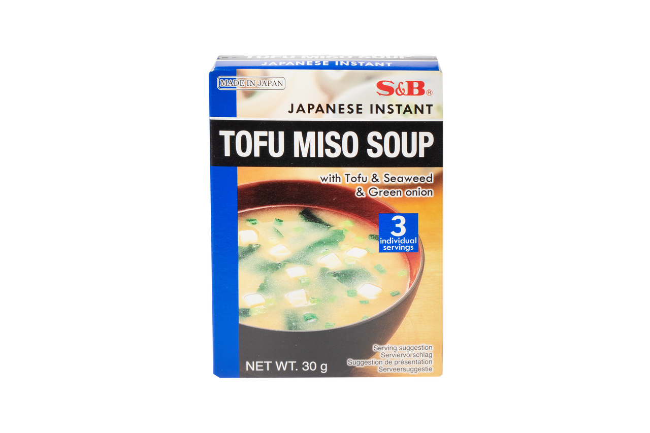 Суп швидкого приготування з тофу Aka Miso Soup S&B 30 г (3шт)