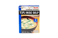 Суп быстрого приготовления из тофу Aka Miso Soup S&B 30 г (3шт)