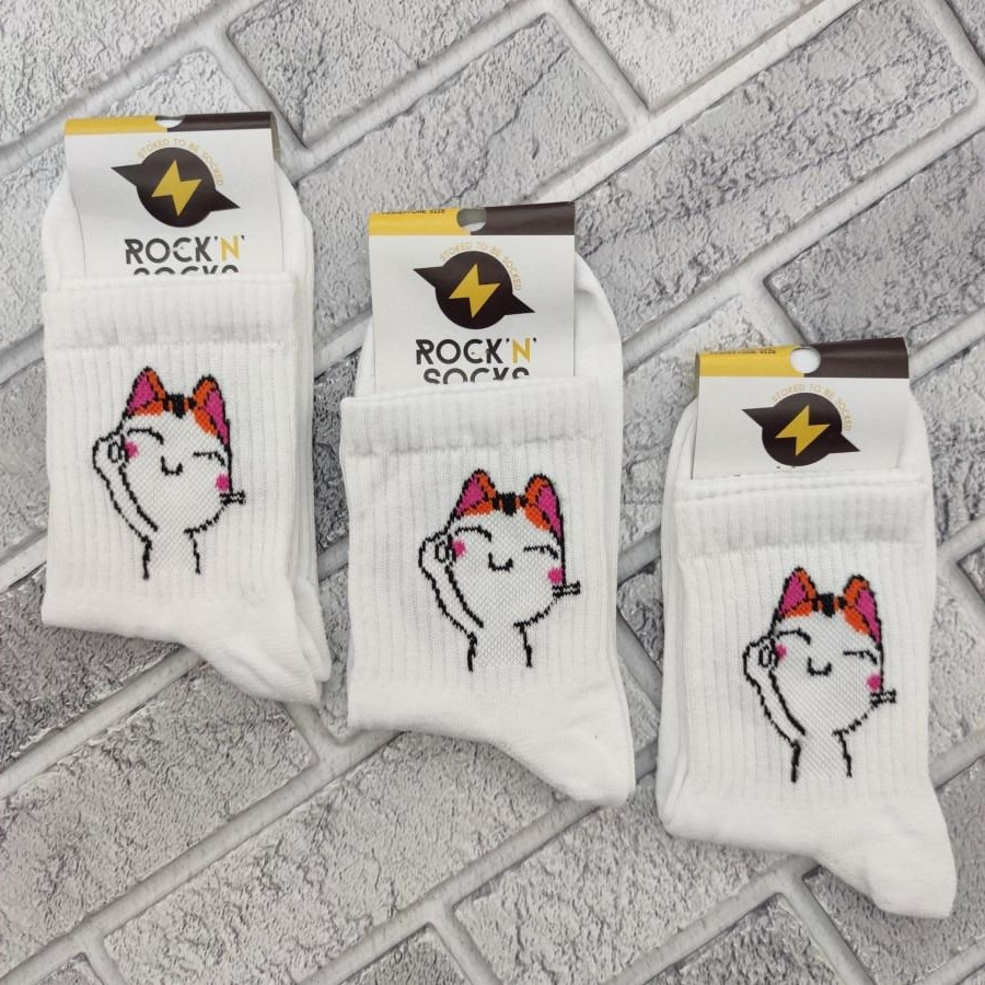 Шкарпетки високі весна/осінь Rock'N'Socks 555-15 Киска Україна one size (37-40Р) 20009847, фото 1