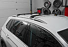 Поперечки на Seat Alhambra (c 2010–) Turtle. На стандартні рейлінги. Чорні, фото 8
