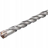 Свердло по бетону накінечник 4 напайки, хвостовик SDS +, 14x450/370 ммх4 (C9644), фото 8