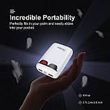 Damipow Mini PowerBank 10000 мАг, маленький та компактний зарядний пристрій для мобільного телефону, фото 3