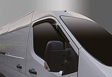 Дефлектори вікон, вітровики Opel Movano 2010-2021 (Autoclover C021)