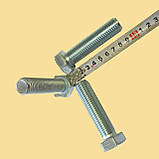 Болт М20х80 із шестигранною головкою повна різьба високоміцне оцинковане кріплення без гайки DIN933, фото 5