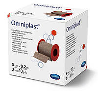 Пластырь фиксирующий текстильный Omniplast 5см х 9.2м 1шт