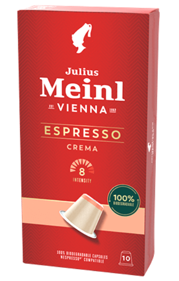 Julius Meinl by Nespresso Espresso Crema (10 капсул)