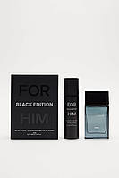Набор ZARA For Him Black Edition (EDT 100 ml) + ZARA For Him Black Edition All-Over Spray (EDС 100 ml)оригинал