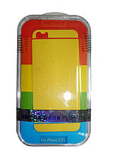 Захисна плівка Remax для iPhone 5/5S/5SE (front + back) Pure Sticker Yellow