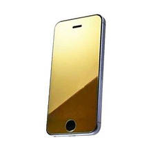Захисне скло Remax для iPhone 5, iPhone 5S, iPhone 5SE Golden Mirror, 0.2 mm, 9H