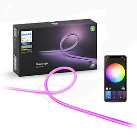 Розумна вулична світлодіодна стрічка 5 метрів Philips Hue Lightstrip Outdoor ZigBee, Apple HomeKit