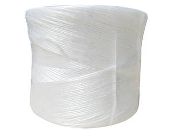 Шпагат садово-городній PP TWINE T-1000 (бухта 2 кг) білого кольору