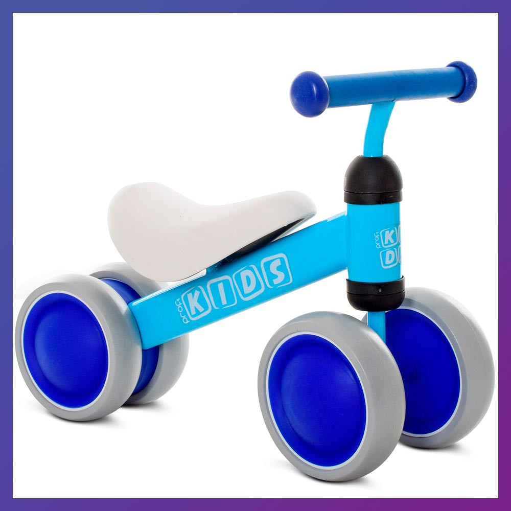Дитячий біговел велобіг 1,5-3 роки PROFI KIDS M 5462 7 дюймів синій