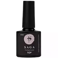 Saga Professional Закрепитель для гель лака TOP без липкого слоя №ONE 8 мл