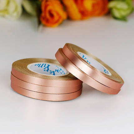 Стрічка для кульок ТЕСЬМА Рожеве золото, фото 1