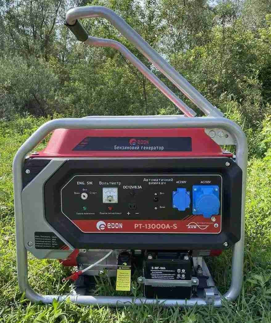 Бензиновий генератор EDON PT 13000 на 11,0 кВт. 220 V