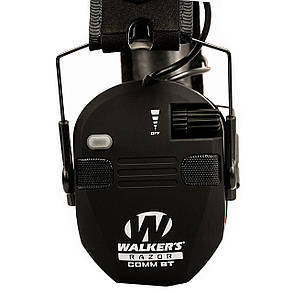 Активні навушники для стрільби Walker's Razor Slim Electronic Muff Black, фото 4